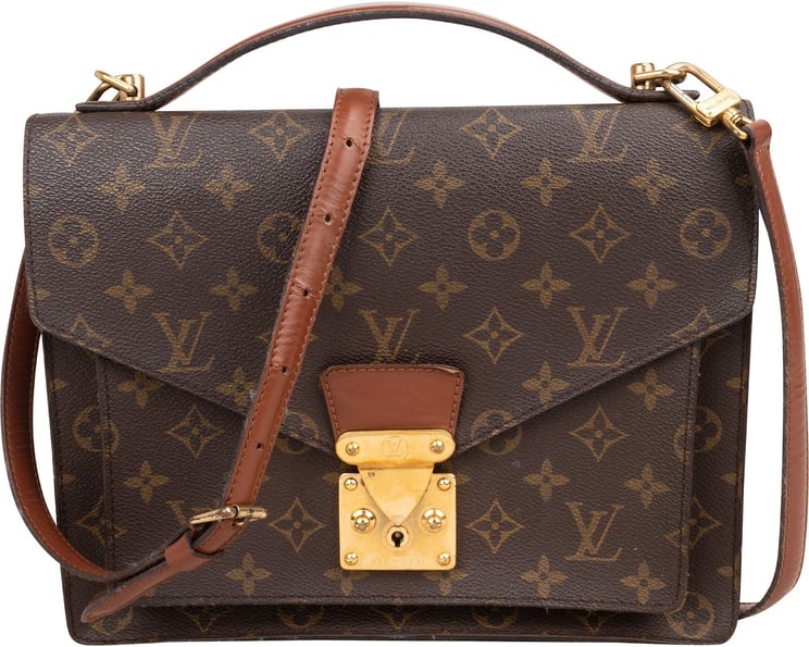 Louis Vuitton Louis Vuitton Monogram Canvas Monceau Handbag