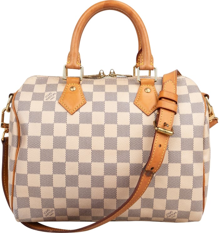 Louis Vuitton Louis Vuitton Monogram Damier Azur Speedy 25 Bandoulière Handbag