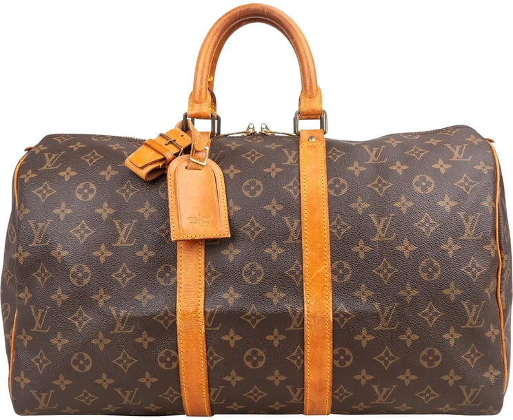 Louis Vuitton Louis Vuitton Monogram Canvas Keepall 45 Travel Bag