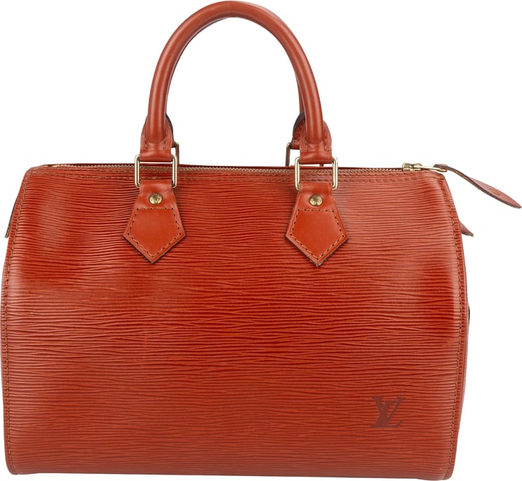 Louis Vuitton Louis Vuitton Cognac Epi Leather Speedy 30 Handbag