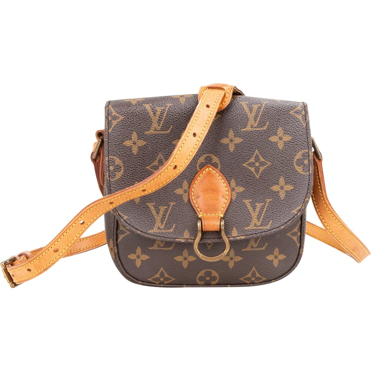 Louis Vuitton Louis Vuitton Canvas Monogram Saint Cloud PM Crossbody Bag