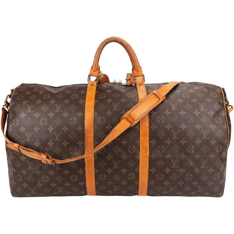 Louis Vuitton Louis Vuitton Monogram Canvas Keepall 60 Bandoulière Travel Bag
