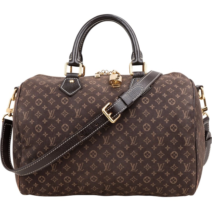 Louis Vuitton Louis Vuitton Mini Lin Monogram Speedy 30 Bandoulière Handbag