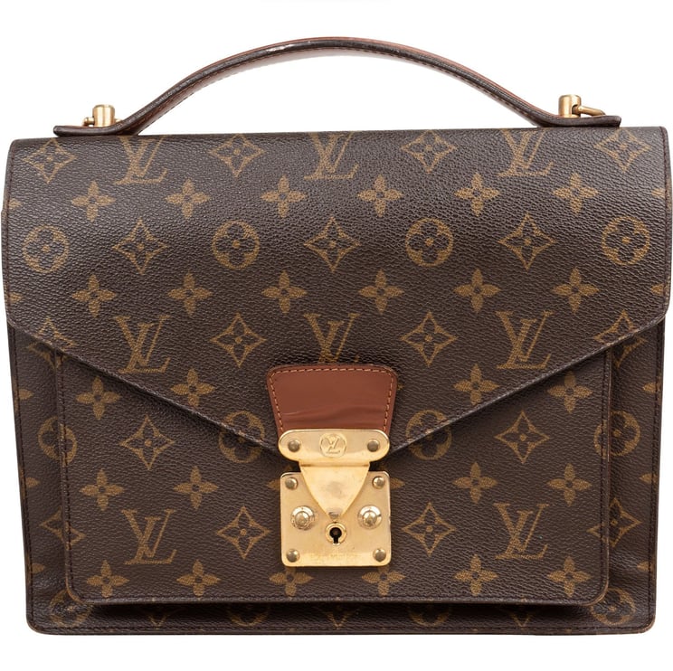 Louis Vuitton Louis Vuitton Monogram Canvas Monceau Handbag