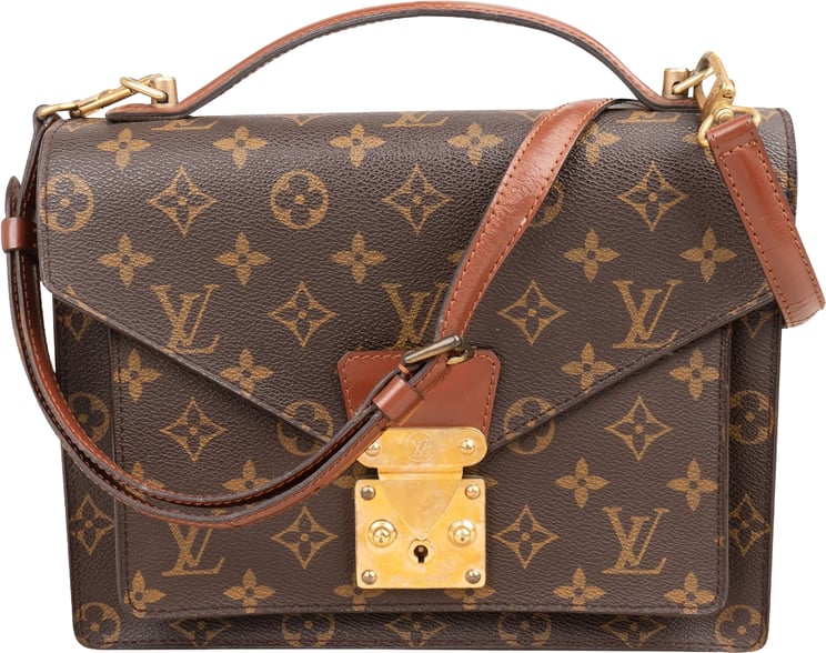 Louis Vuitton Louis Vuitton Monogram Canvas Monceau Handbag
