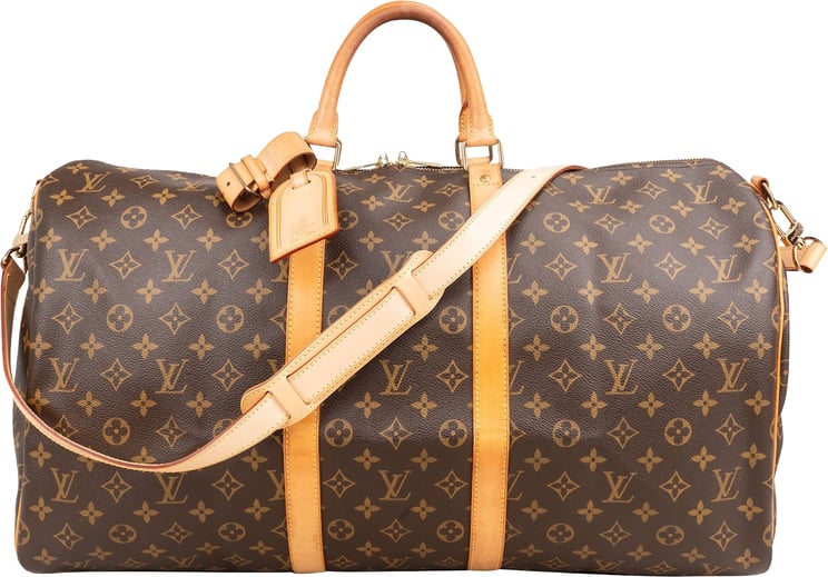 Louis Vuitton Louis Vuitton Monogram Canvas Keepall 55 Bandoulière Travel Bag