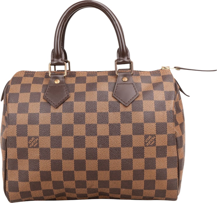 Louis Vuitton Louis Vuitton Monogram Damier Ebene Speedy 25 Handbag