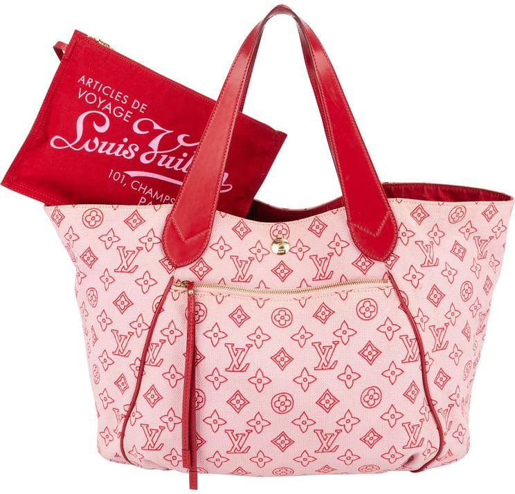 Louis Vuitton Louis Vuitton Cherry Blossom Cabas Ipanema GM Shopper Bag