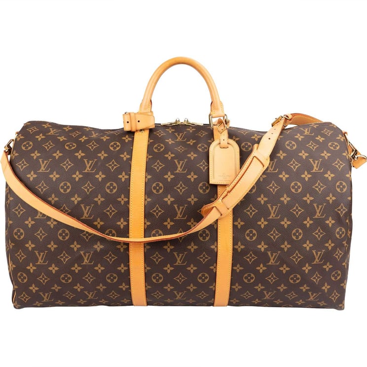 Louis Vuitton Louis Vuitton Monogram Canvas Keepall 60 Bandoulière Travel Bag