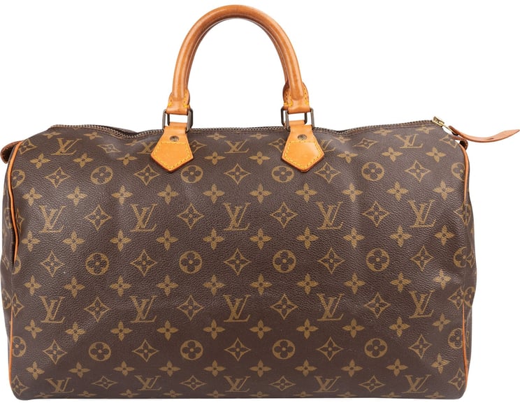 Louis Vuitton Louis Vuitton Monogram Canvas Speedy 40 Handbag