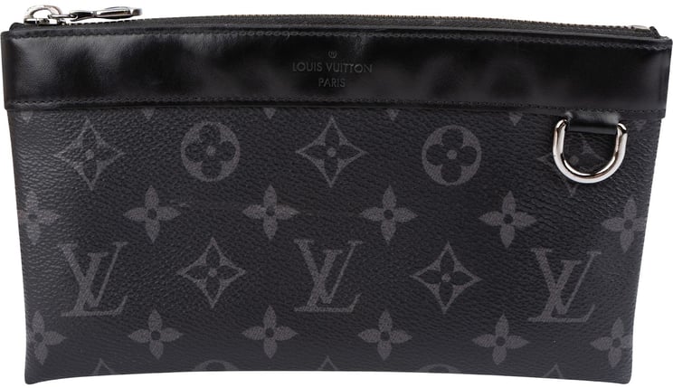 Louis Vuitton Louis Vuitton Monogram Eclipse Pochette Discovery PM Clutch