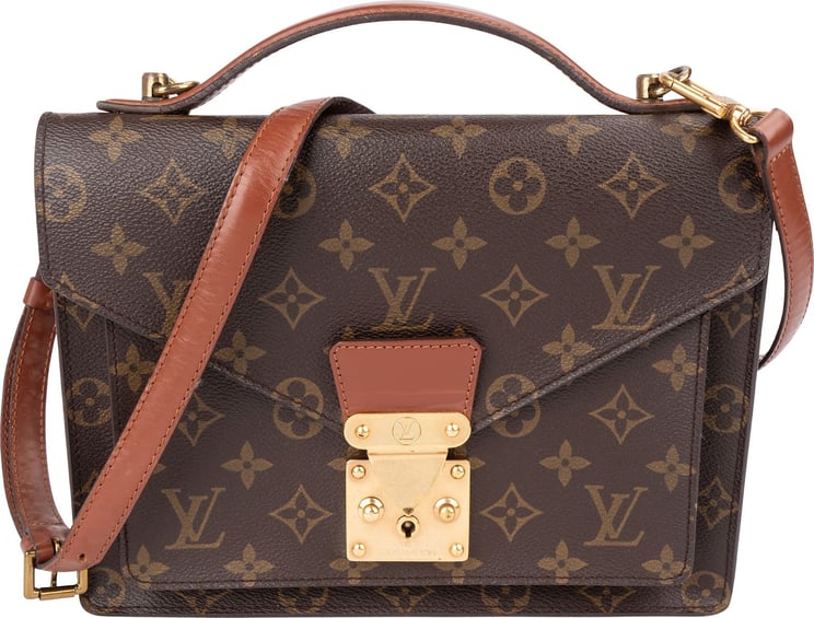 Louis Vuitton Louis Vuitton Monogram Canvas Monceau Handbag