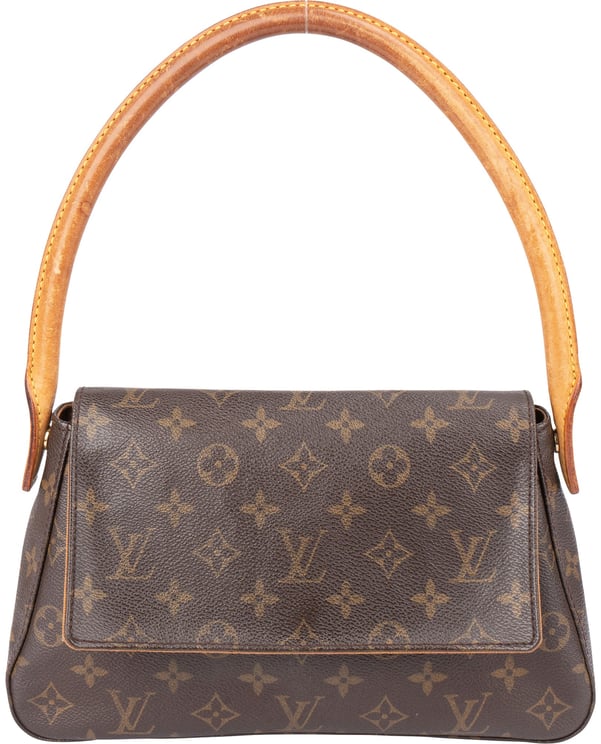 Louis Vuitton Louis Vuitton Canvas Monogram Looping PM Handbag