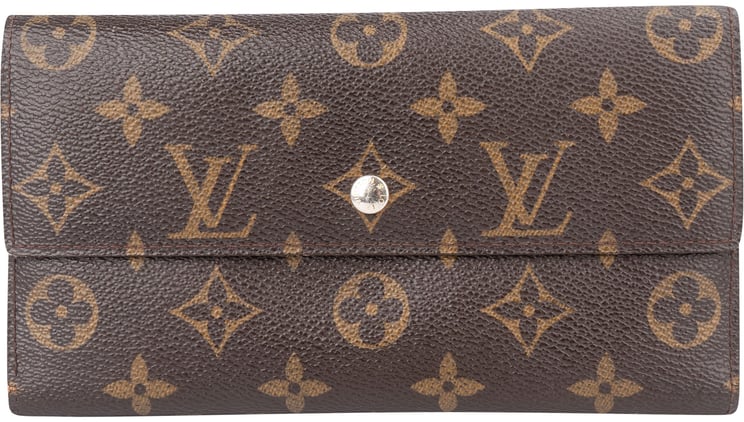 Louis Vuitton Louis Vuitton Canvas Monogram Sarah Wallet