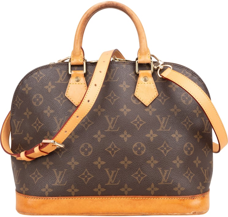 Louis Vuitton Louis Vuitton Canvas Monogram Alma PM Handbag