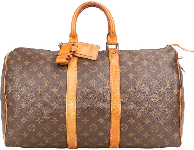 Louis Vuitton Louis Vuitton Canvas Monogram Keepall 45