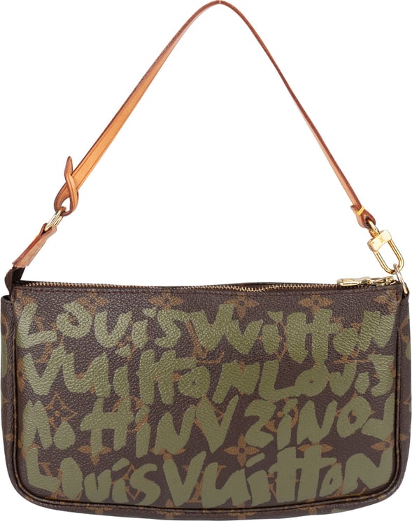 Louis Vuitton Louis Vuitton Limited Graffiti Pochette Accessoire Handbag