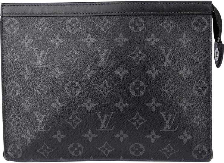 Louis Vuitton Louis Vuitton Canvas Eclipse Monogram Clutch