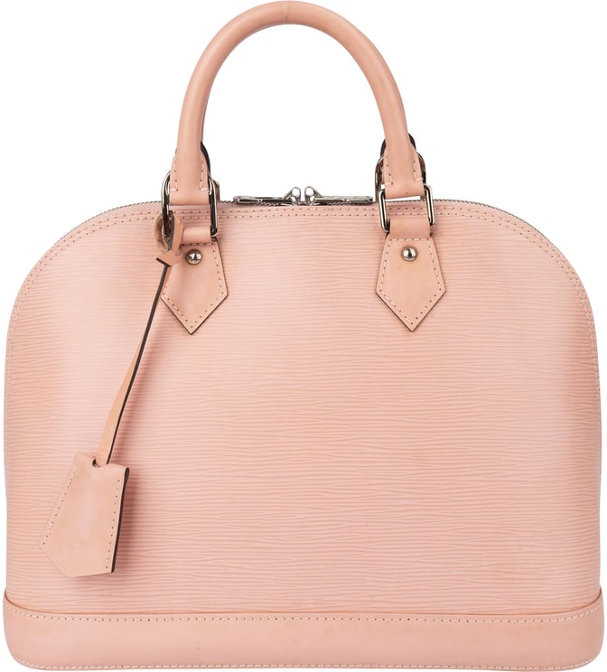 Louis Vuitton Louis Vuitton Rose Balleri Epi Leather Alma PM Handbag