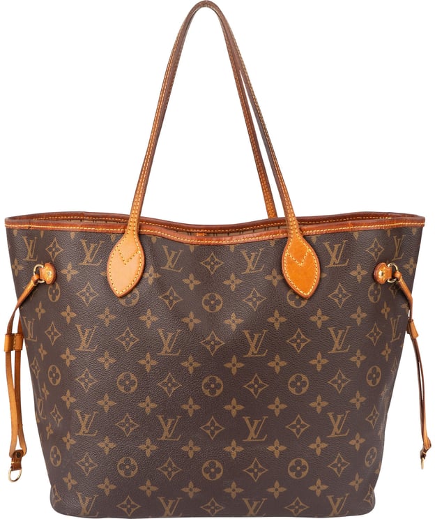 Louis Vuitton Louis Vuitton Canvas Monogram Neverfull MM Shopper Handbag