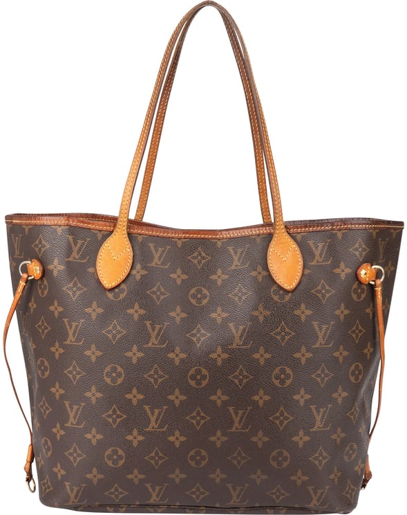 Louis Vuitton Louis Vuitton Canvas Monogram Neverfull MM Shopper Handbag