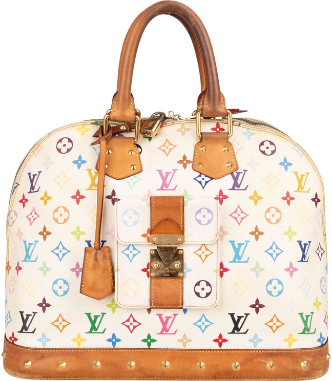 Louis Vuitton Louis Vuitton Murakami Multicolor Alma GM Handbag
