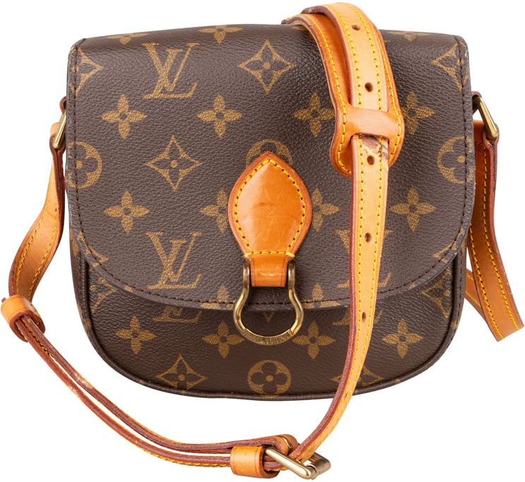 Louis Vuitton Louis Vuitton Canvas Monogram Saint Cloud PM Crossbody Bag