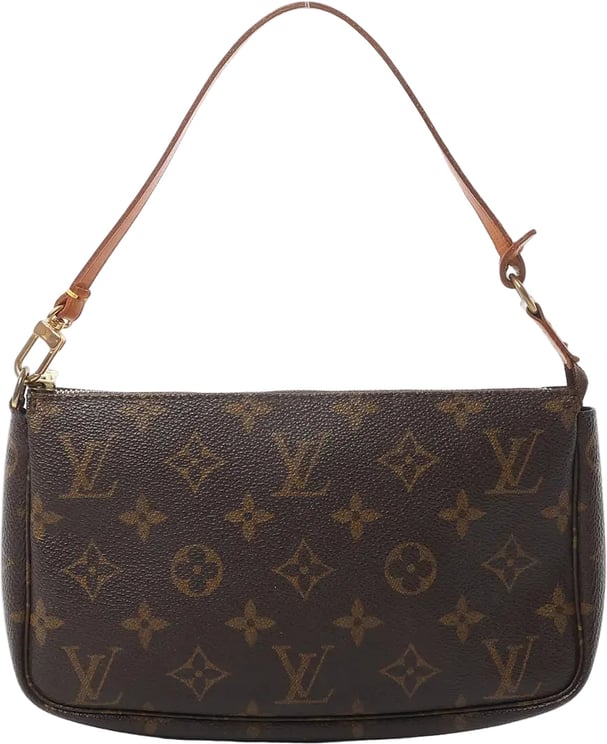 Louis Vuitton Louis Vuitton Pochette Accessoir Monogram Canvas Handbag in Brown M51980