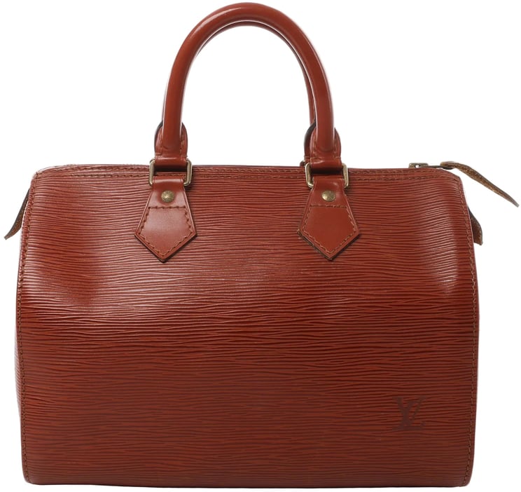 Louis Vuitton Louis Vuitton Speedy 25 Epi Leather Handbag in Brown M43013