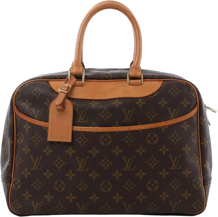 Louis Vuitton Louis Vuitton Deauville Monogram Canvas Handbag in Brown M47270