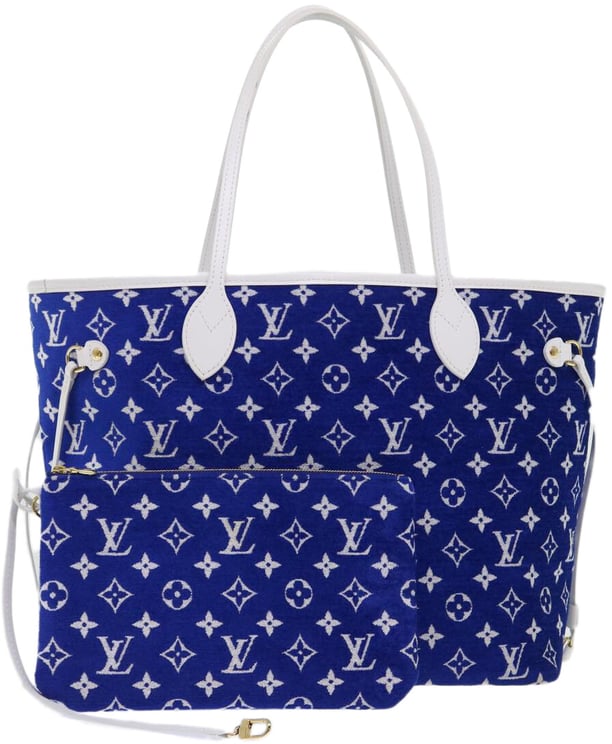 Louis Vuitton Louis Vuitton Neverfull NM Tote LV Match Monogram Jacquard Velvet MM