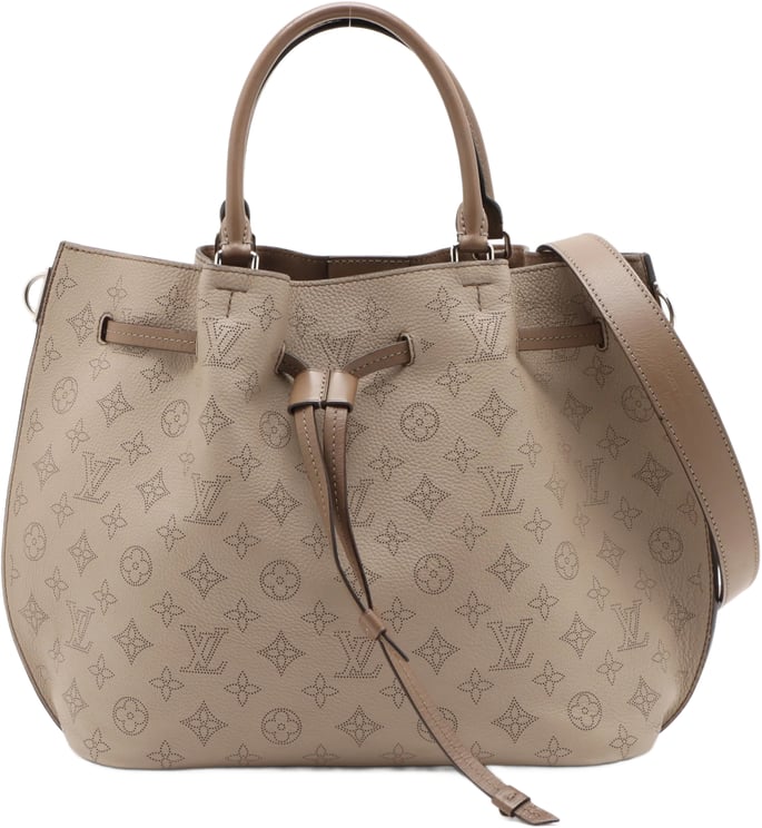 Louis Vuitton Louis Vuitton Hina Handbag Mahina Leather PM