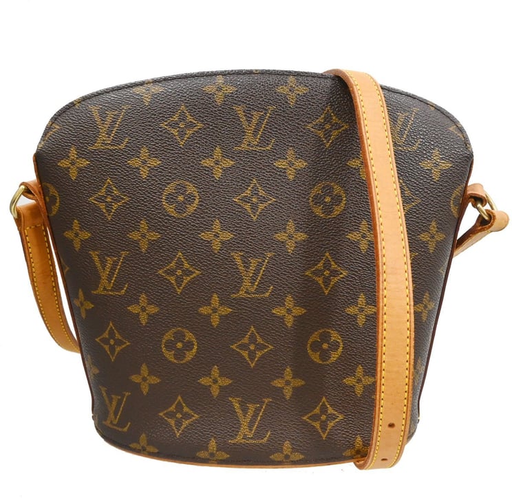 Louis Vuitton Louis Vuitton Drouot Handbag Monogram Canvas