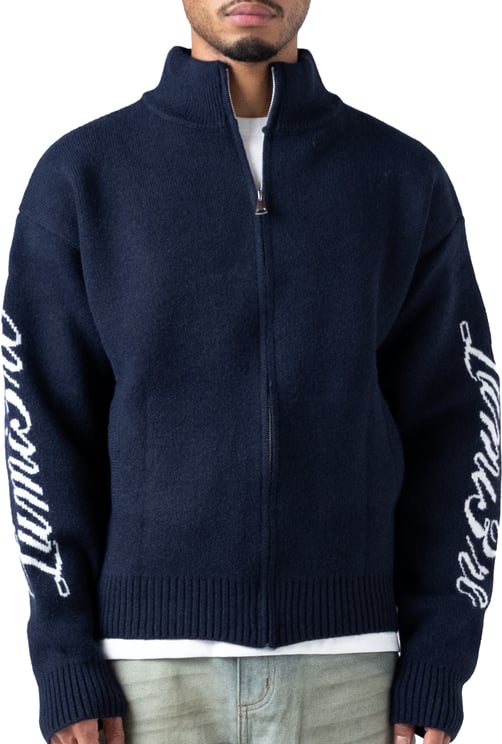 LUMI3RE The Lumi3re Cardigan Dark Blue