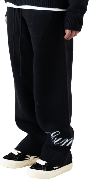 LUMI3RE The Lumi3re Knitted Pants Black