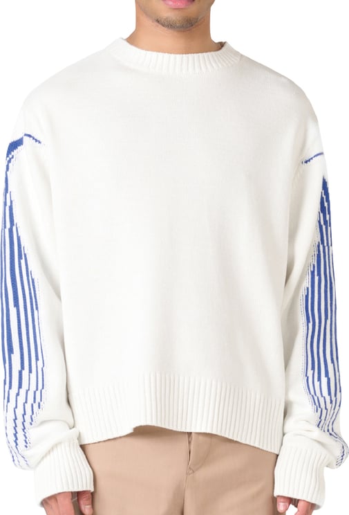 LUMI3RE The Solutions Knitted Crewneck Blue