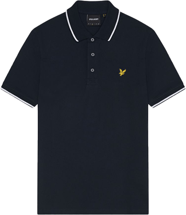Lyle & Scott Lyle &amp; Scott Tipped Polo Shirt