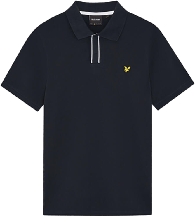 Lyle & Scott Lyle &amp; Scott Placket Tipped Polo Shirt