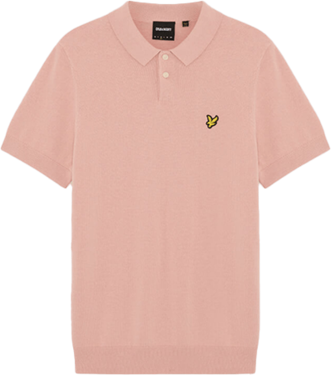 Lyle & Scott Lyle &amp; Scott Cotton Short Sleeve Knitted Polo