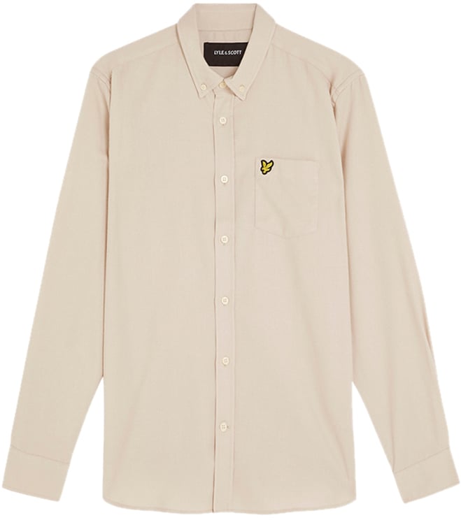 Lyle & Scott Lyle & Scott Plain Flannel Shirt