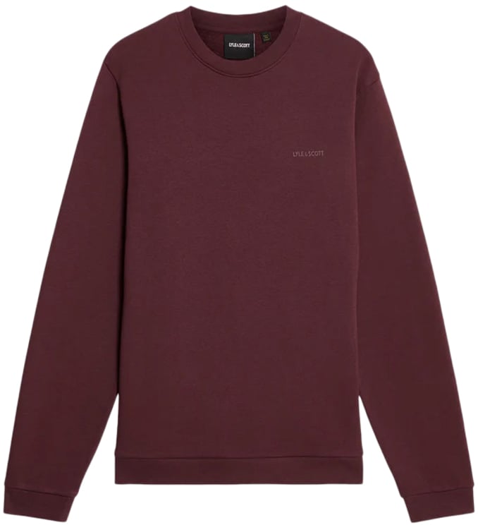 Lyle & Scott Lyle & Scott Logo Brushback Crew Neck Sweatshirt