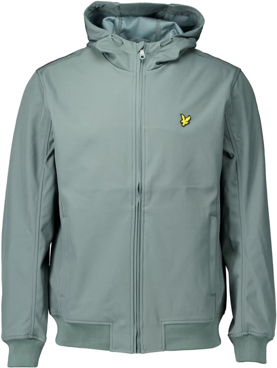 Lyle & Scott Lyle&scott Mesh Back Softshell Jacket Jackets Groen Jk2200v