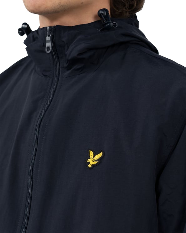 Lyle & Scott Zip Through Hooded Jas