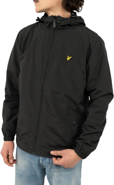 Lyle & Scott Zip Through Hooded Jas