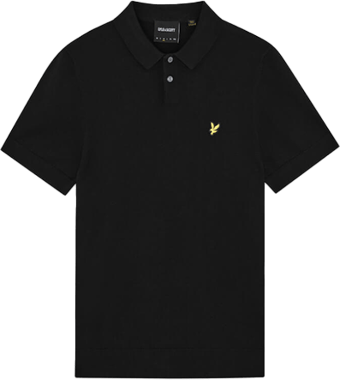 Lyle & Scott Lyle & Scott Cotton Short Sleeve Knitted Polo
