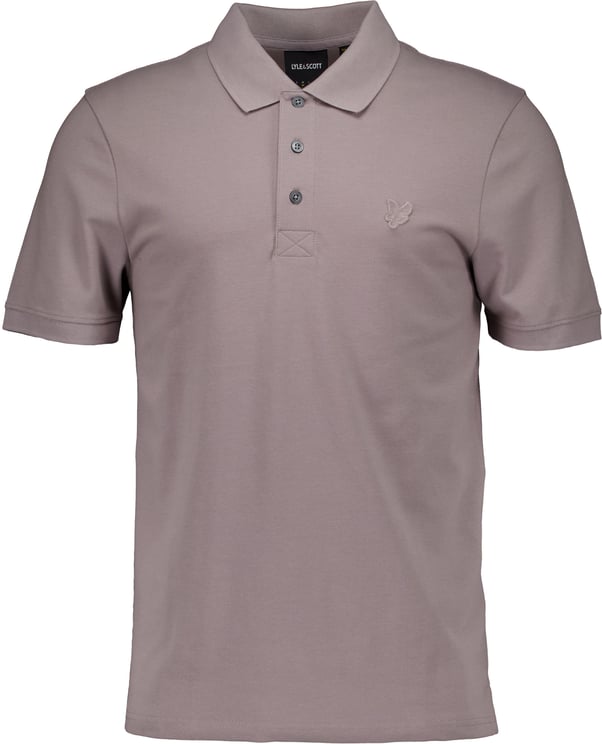 Lyle & Scott Lyle&scott Tonal Eagle Polo Shirt Polos Oud Rose Sp400ton