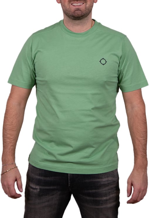 Ma.Strum Ma.Strum Oversized Back Print Tee