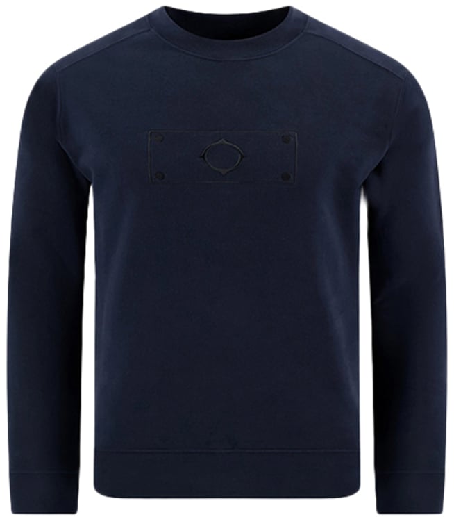 Ma.Strum Ma.Strum Blast Embroidered Badge Sweat