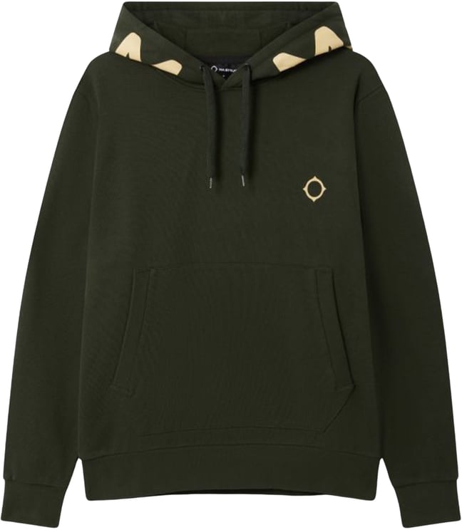 Ma.Strum Mastrum Logo Hoodies Groen Mas4519 M306 Oil Slick