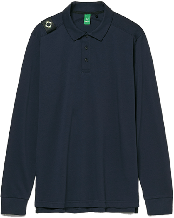 Ma.Strum Ma.Strum Crest LS Jersey Polo